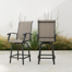 Aliyaan 23.6"W Textilene Swivel  Patio Counter Stools