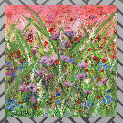 PANKHURST GALLERY Traditional Plants & Flowers Wall Decor on Ceramic
