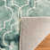 Berman Hand Tufted Wool/Cotton Geometric Rug in Sage Green/Ivory