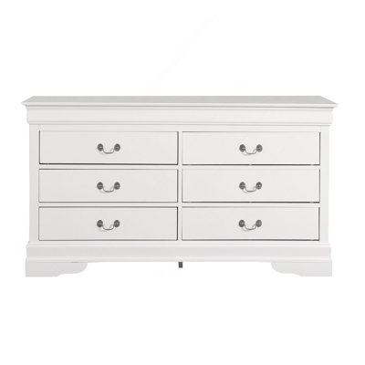Commode avec poignées décoratives