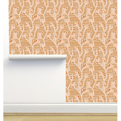 Rouleau de papier peint adhésif L 12 pi x l 2 po Erin Kendal Designs