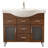 Brazzell 39.8 " W Freestanding Standard Free Standing 1 Single Vanity Bathroom Vanity With Ceramic Top