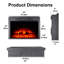 Insert Fireplace 3 Colors Flame-562333383