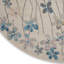 Tapis à motif floral ivoire Zaizi-87129202