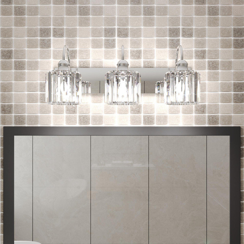 Xinnyang Light Dimmable Metal Bathroom Vanity Light, 3