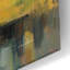 «Amber Riverbank» par Silvia Vassileva, art mural en verre acrylique, 12 po x 12 po