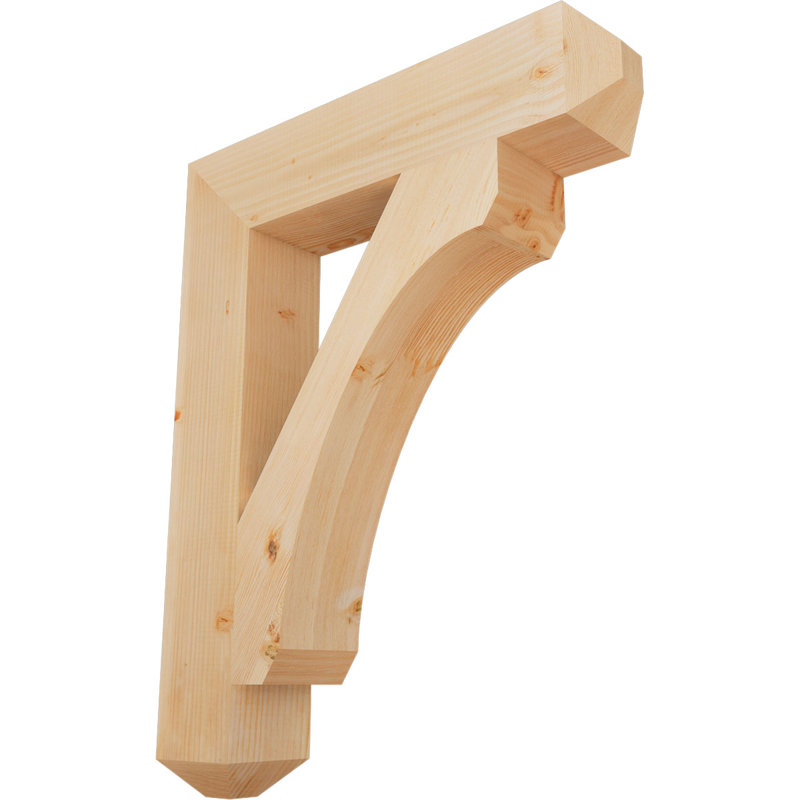 Support l 5 1/2 po x P 30 po x H 38 po Legacy Craftsman, Douglas (lisse), H 38 po x l 5,5 po x P 30 po