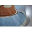 Hand Tufted Wool Area Rug in Blue-1006035106