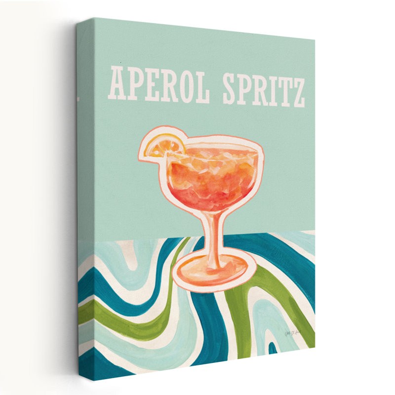 Aperol Spirz - 60S 70S, H 24 po x l 16 po