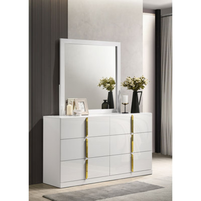 Commode 6 tiroirs Lauryn