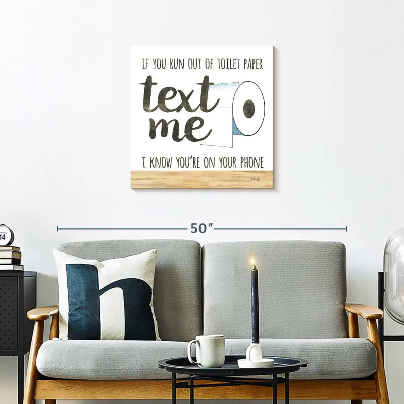 Text Me, 24" H x 24" W