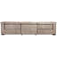 Savion Grandier Leather Symmetrical Reclining Sectional