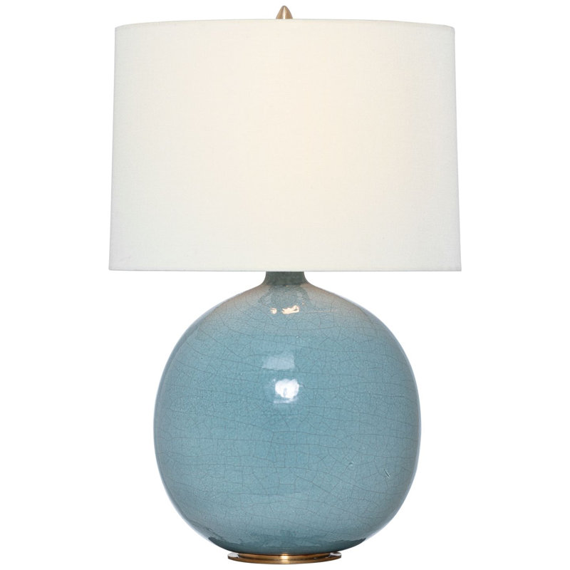 Sao Paulo Table Lamp, Crackled Robin