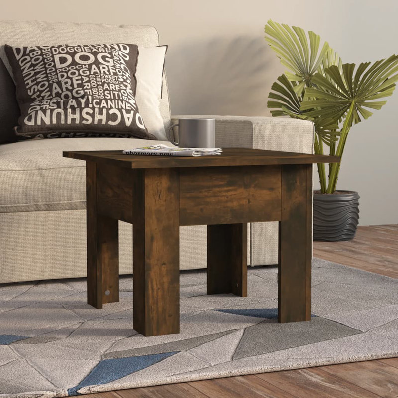 Coffee Table 55x55x42 cm Engineered Wood, Brown