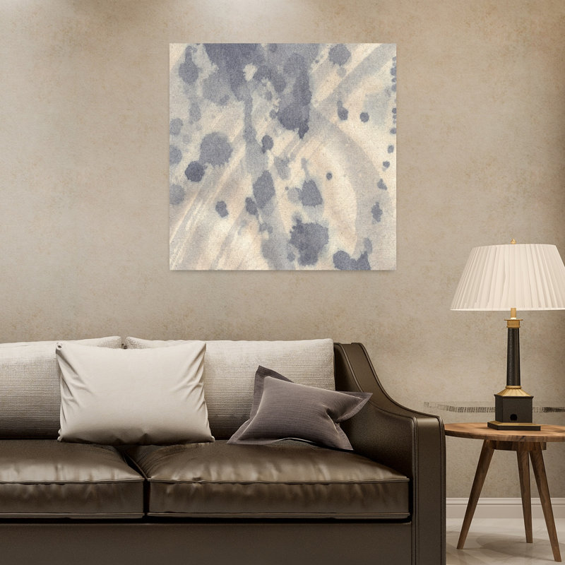 Art contemporain, art contemporain abstrait, H 32 po x l 32 po