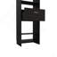 Système de placard hybride, cinq tablettes ouvertes, un tiroir, tringle en métal-994342485