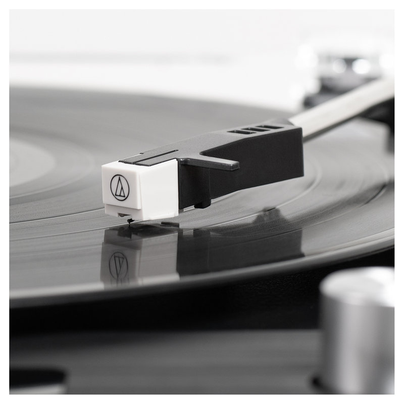 Victrola Eastwood Bamboo 3-Speed Bluetooth Turntable with Speakers