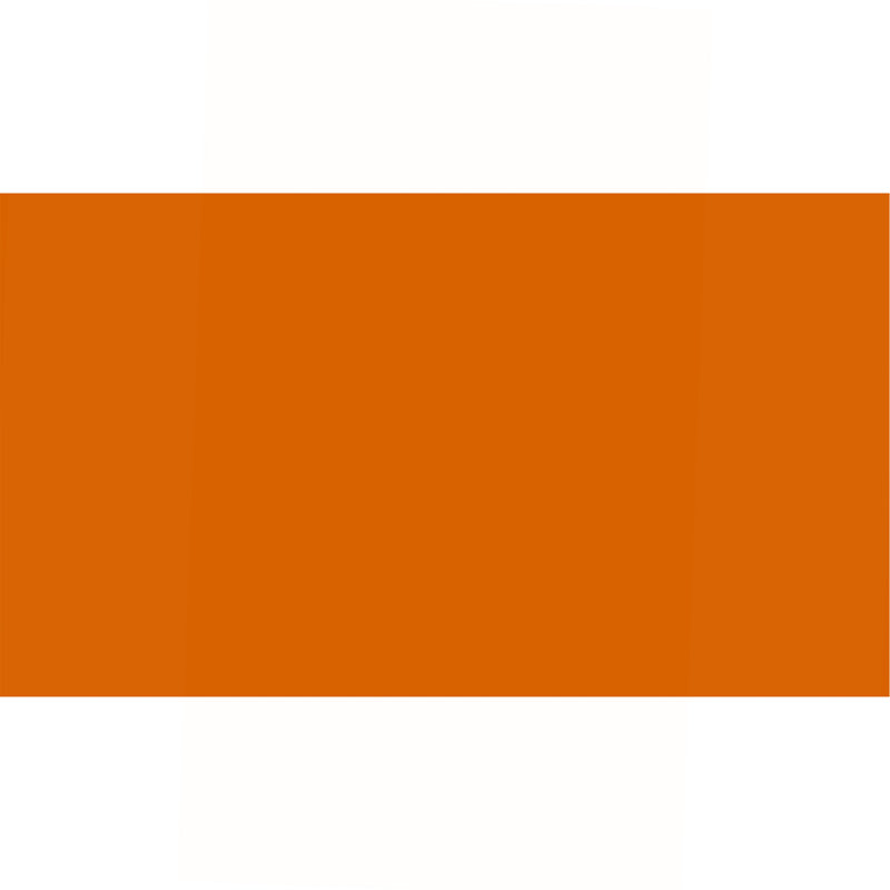 Lit plateforme en métal 1pc, Lit double, Orange