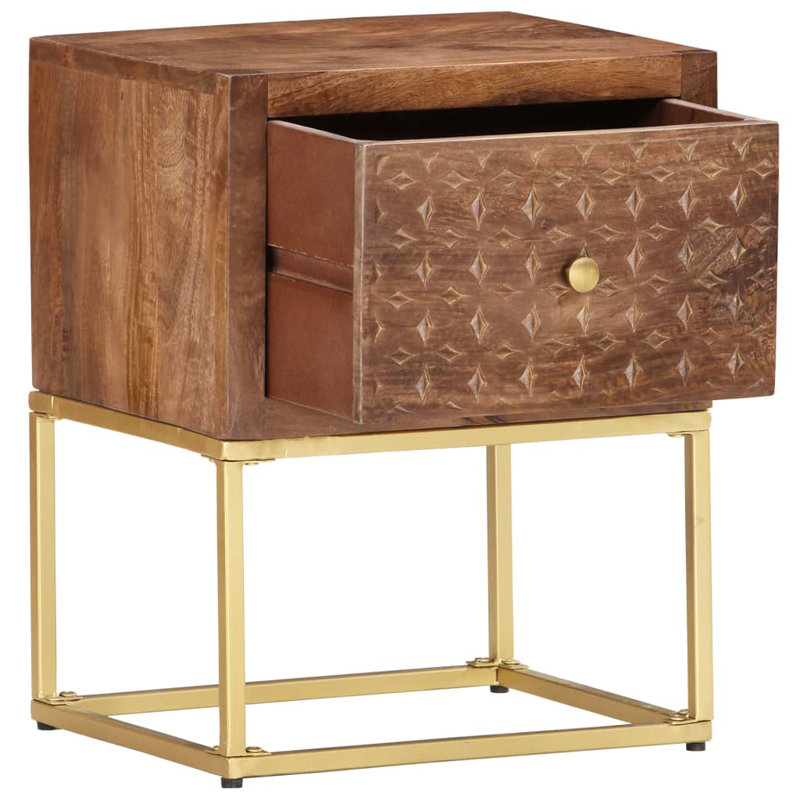 Neith 40cm W Bedside Table