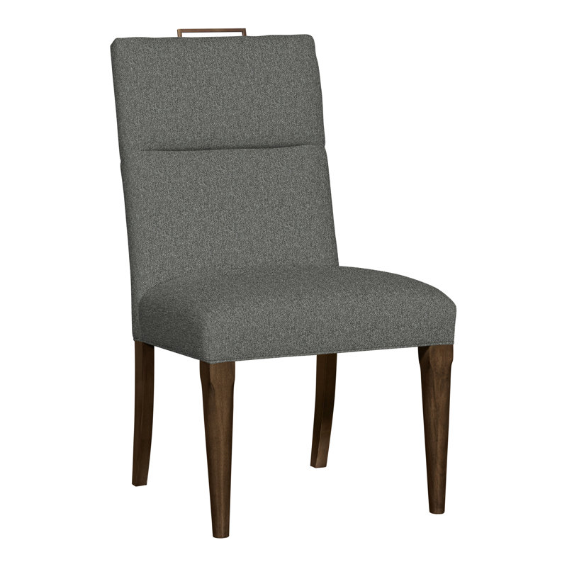 Brattle Road By Thom Filicia 20'' H Dining Chair, Havana, Ian Pewter