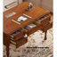  Bureau en bois massif American Retro