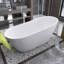 Baignoire de trempage autoportante en acrylique 67 po. X 31 po.