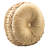 Analysia Buttons Cotton Reversible Throw Pillow-1963797597