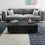 Table basse 47 po avec 2 tiroirs et 2 tiroirs pour le salon-129223182
