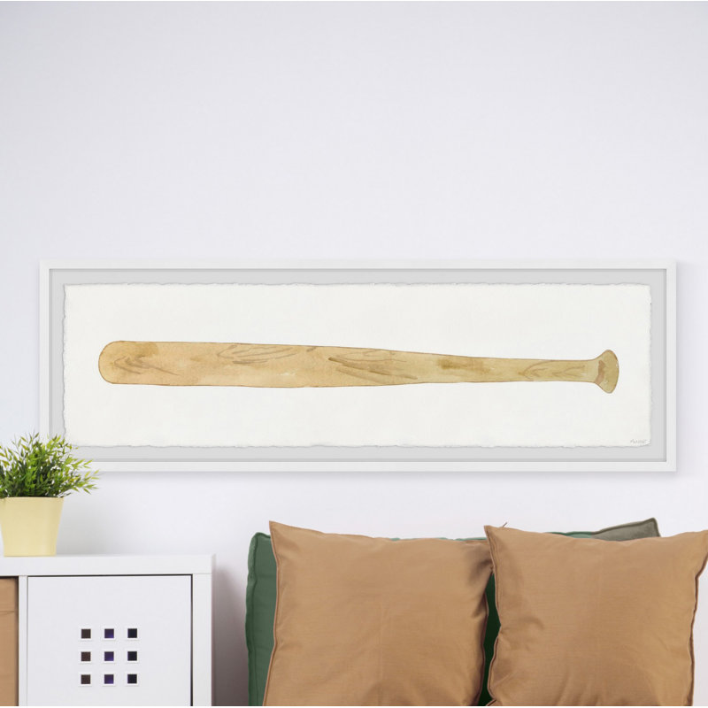 Dingman - Painting on Paper, 25cm H x 76cm W