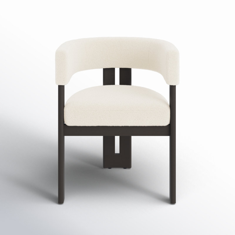 Lenita Boucle Dining Armchair