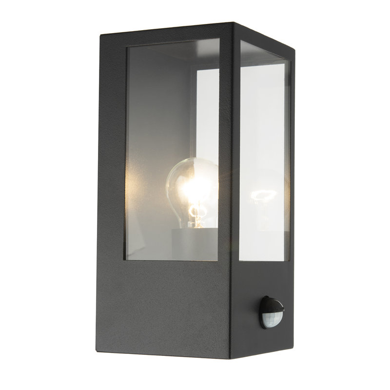 Brushed 24cm H Outdoor Wall Lantern
