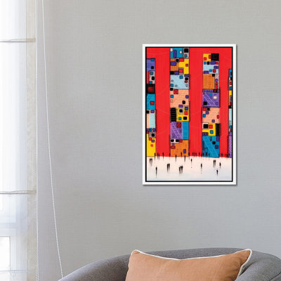Night Manhattan by Ekaterina Ermilkina - Painting on Canvas