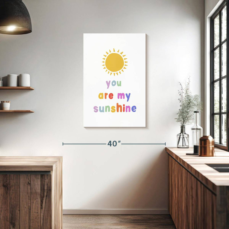 Ashelle Sunny You Are My Sunshine, H 36 po x l 24 po
