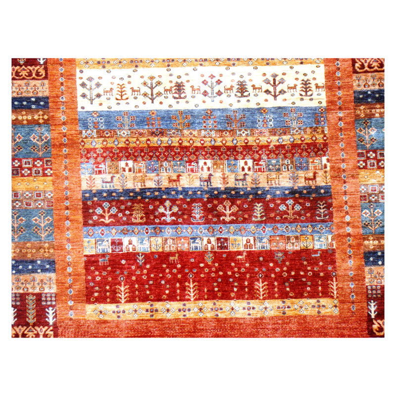 Wool Southwestern Area Rug