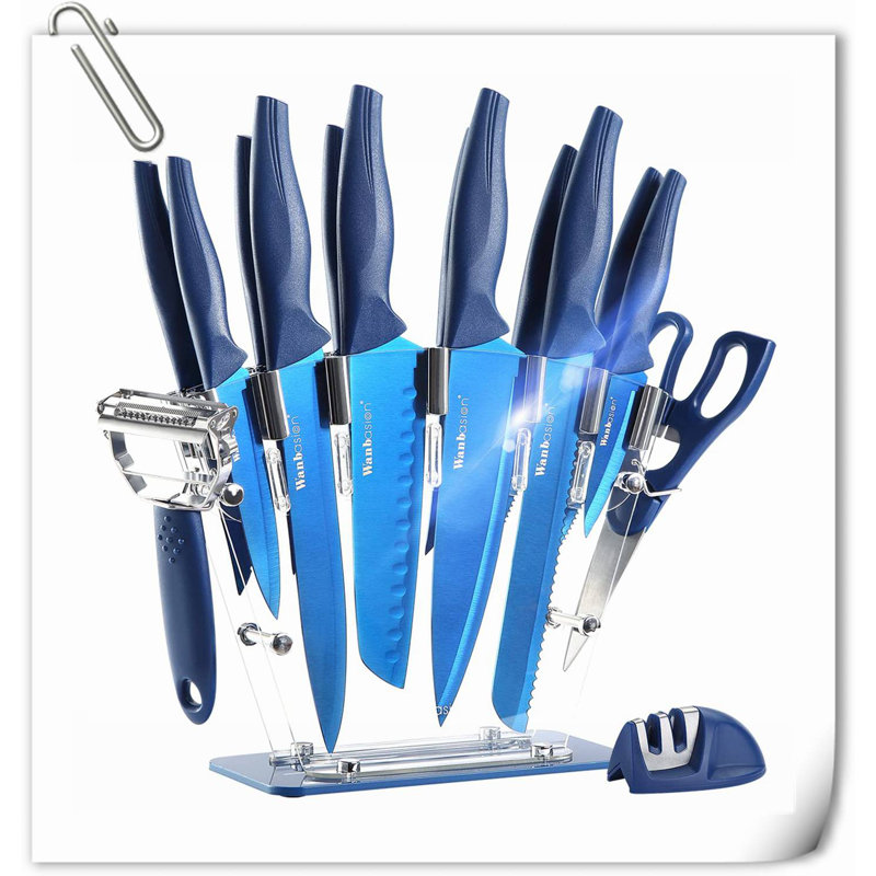 Rephen Rephen Knife 16 Piece Knife Block Set