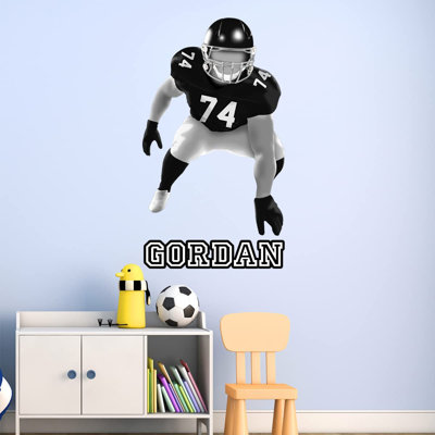 Text & Numbers Non-Wall Damaging Wall Decal