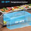 Réfrigérateur commercial sous le comptoir de 60 po 17,6 pieds cubes | Table de préparation pour sandwich et salade - Station de préparation des aliments en acier inoxydable