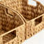 Ensemble de 2 paniers de rangement Water Hyacinth Pantry
