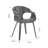 Lynnzee 18.11'' H Faux Leather Upholstered Armchair