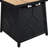 40,000 28 - Inch Square Auto Ignition Propane Gas Fire Pit Table, Brown, + Iron, Tile Desktop, Outdoor Ambiance Table With Quality Ignition, Decor Essential-1932794495