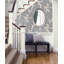 Miroir décoratif mural biseauté de style traditionnel-22459489