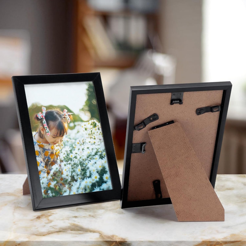 Black Storage Picture Frame - Set of 18