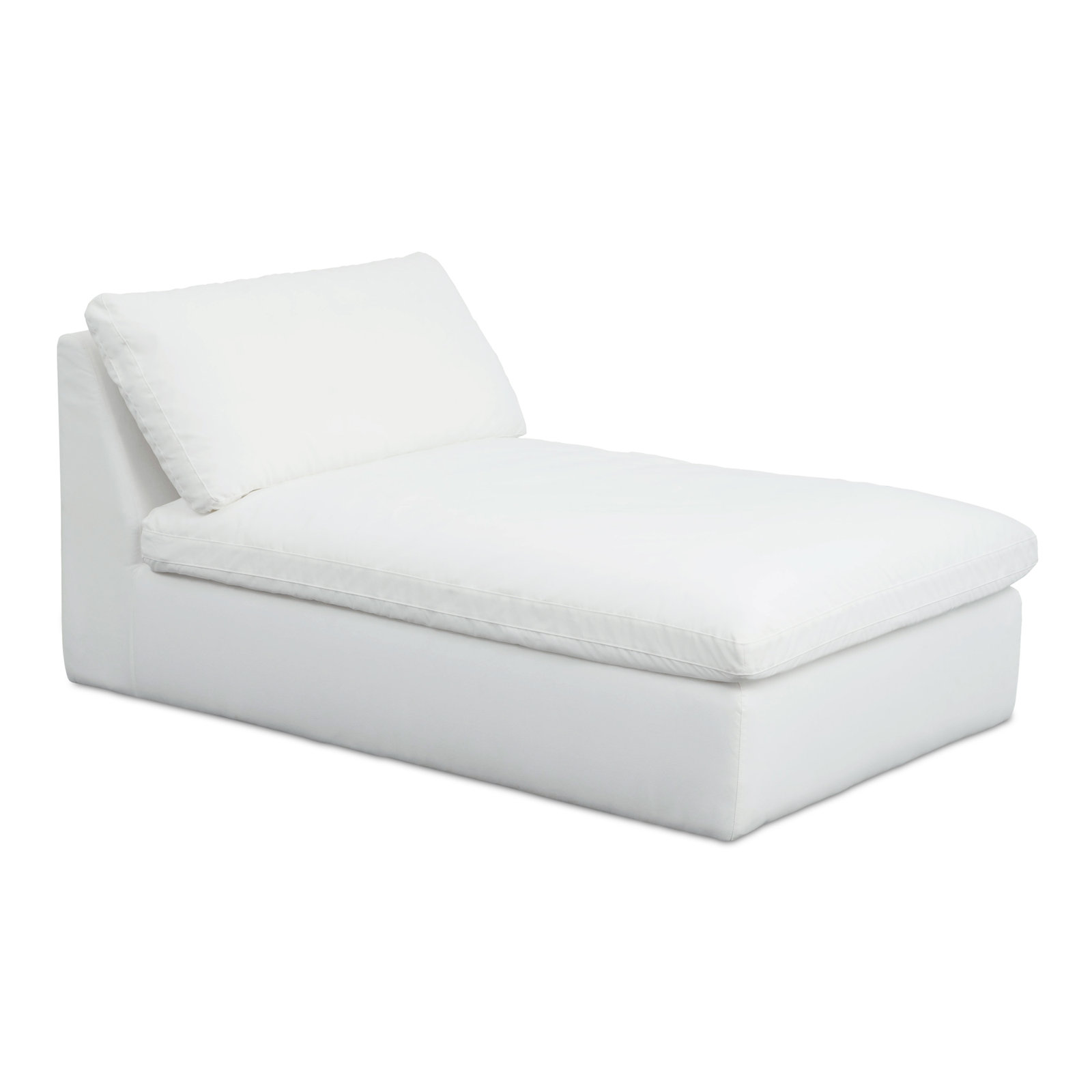 Wilkie Outdoor Chaise, White