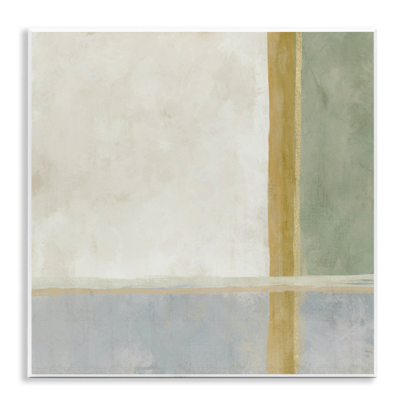 Neutral Linear Boxes Wall Plaque, design by J:L Design