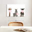 «Bubble Gum Safari Animals», reproduction sur toile-1340691772