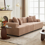 94.5” Wide Modern Style Tufted Sofa