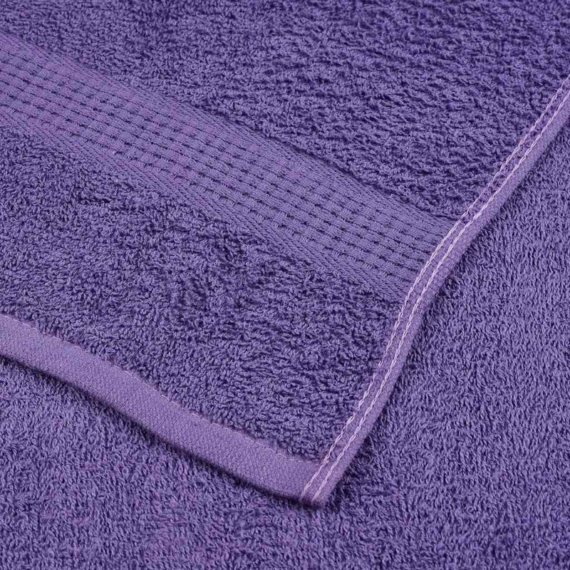 Saskya 100% Cotton Bath Towel, Purple