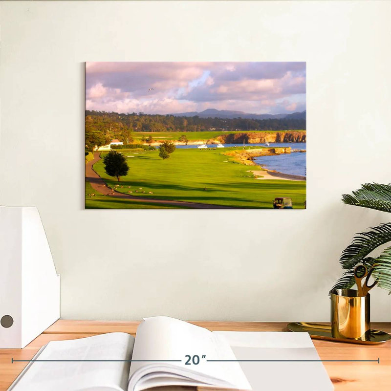 Parcours de golf Sirci Pebble Beach, H 8 po x l 12 po