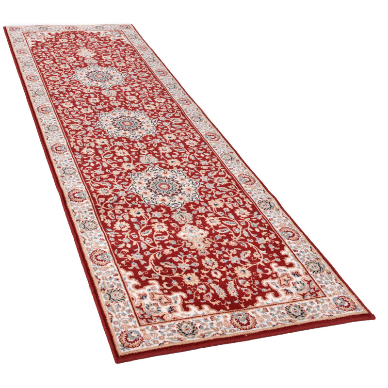 Oriental Carpet in Red, 100% Virgin Wool, Rechteckig 160 x 230 cm