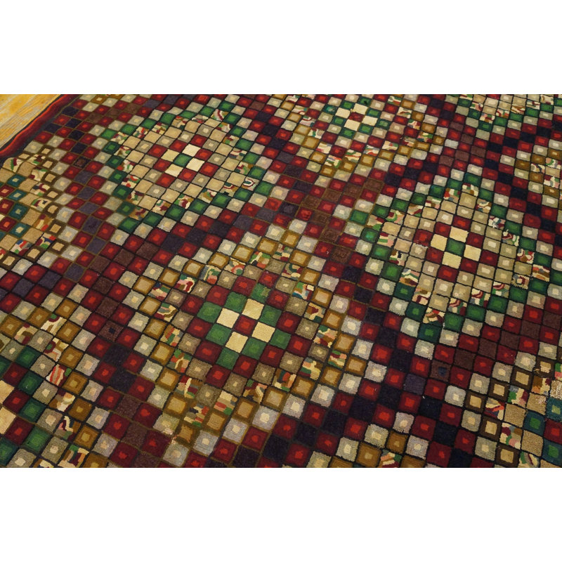 Tapis à motif géométrique antique à motif géométrique
